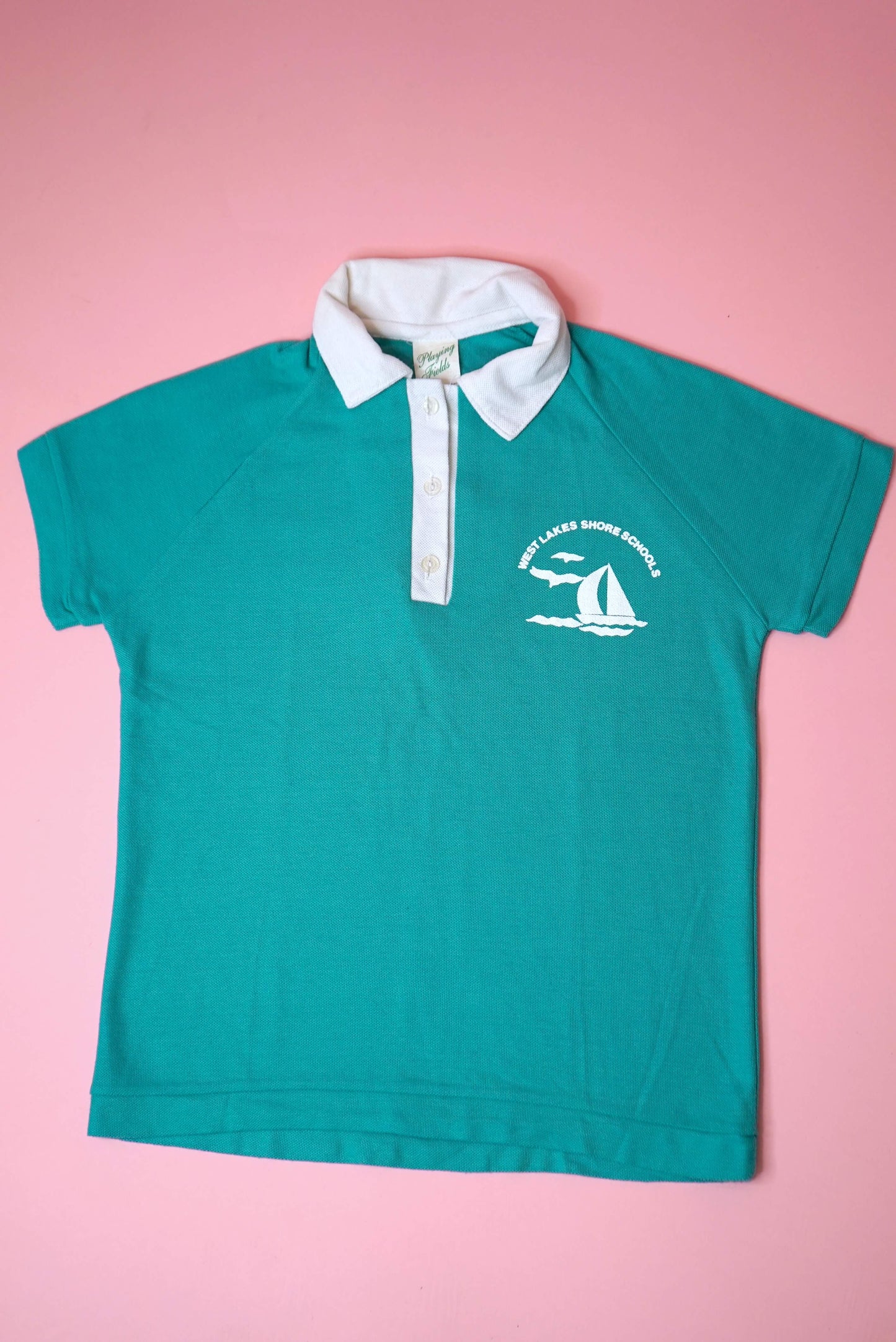 Baby T Shirt Polo Shirt Retro Golf Tennis T Shirt Vintage 90s Size S-M
