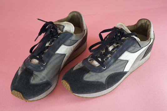 Diadora Heritage Sneakers Colonel Blue Dirty Look UK Size 7.5/8 | EU 40.5/41
