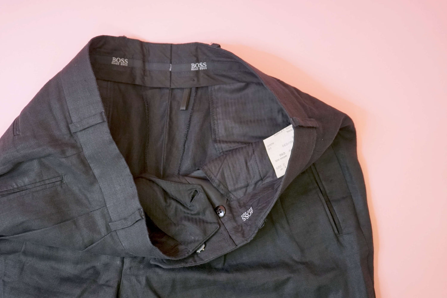 Mua Hugo Boss Men's T-Bryce Tailored Beige Linen Flat Front Dress Pants US  36R IT 52 trên Amazon Mỹ chính hãng 2023 | Giaonhan247