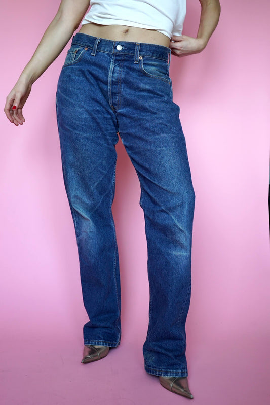 Vintage USA Levi's 517 Blue Jeans (W32 L34)