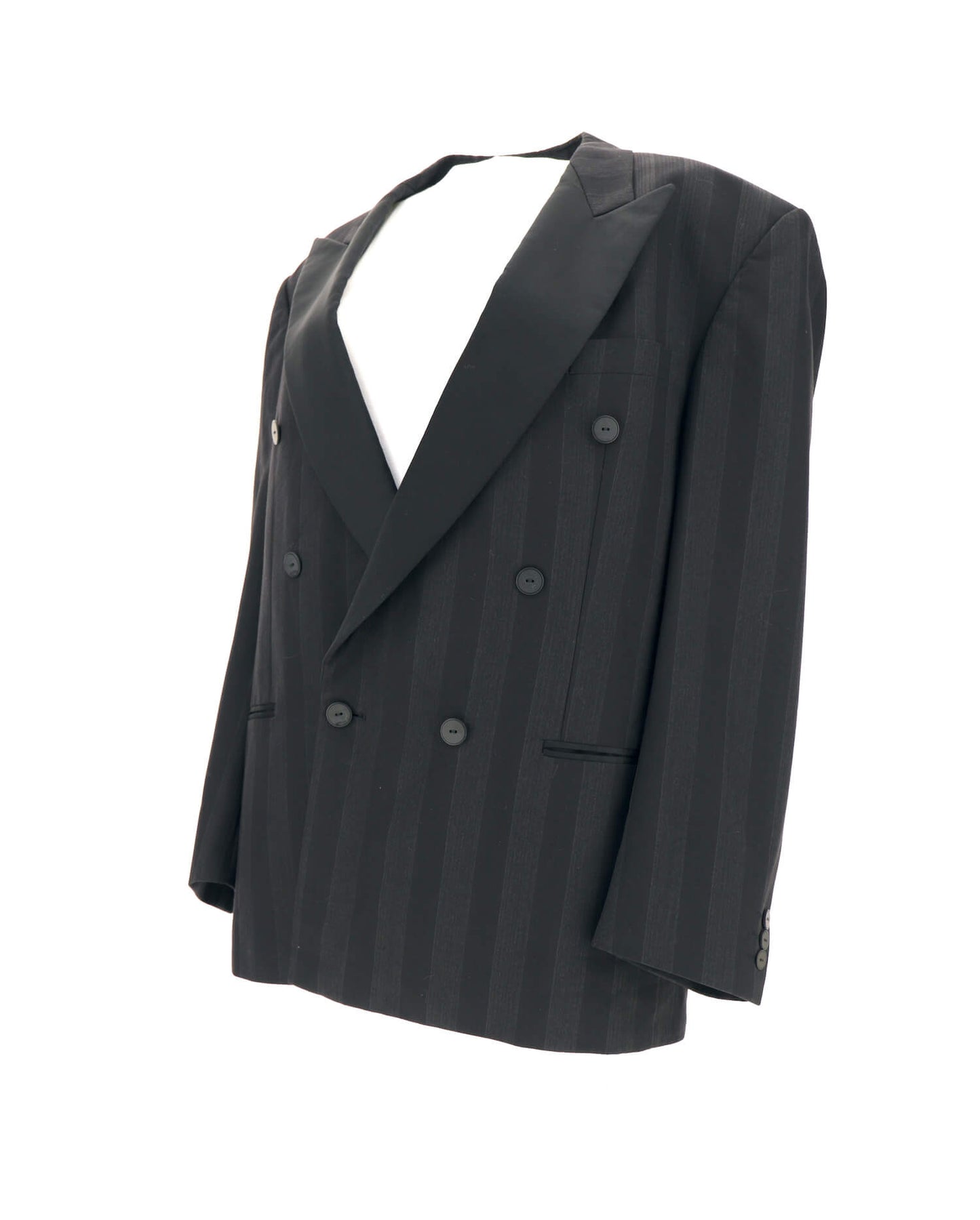 Black Oversized Tuxedo Vintage Blazer