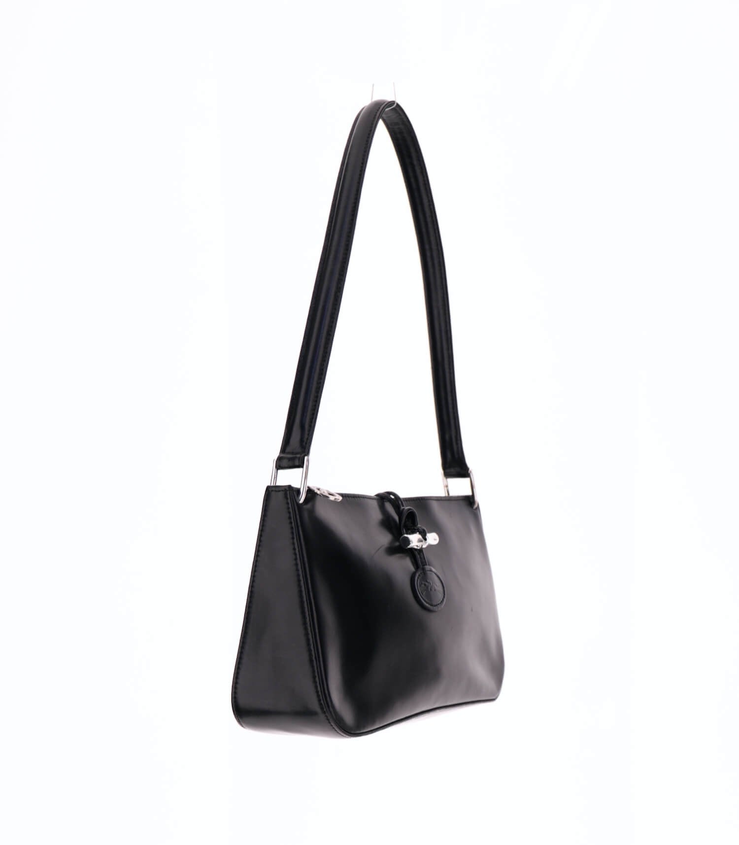 Vintage 90s Longchamp Roseau Black Shoulder Bag Small – Idee Vintage