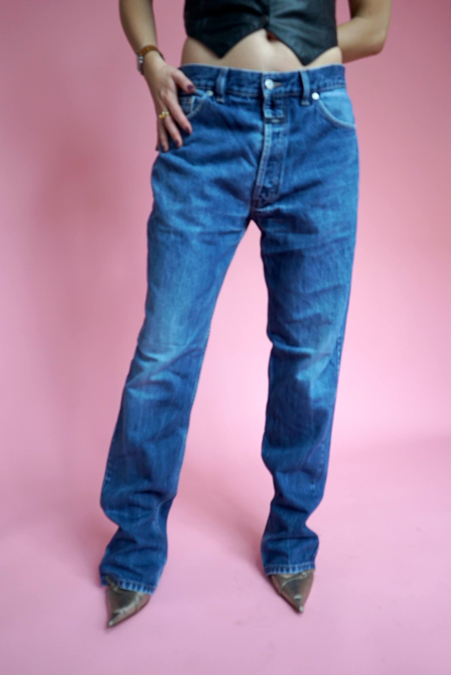 Vintage CLOSED Relaxed Boyfriend Jeans Blue W34