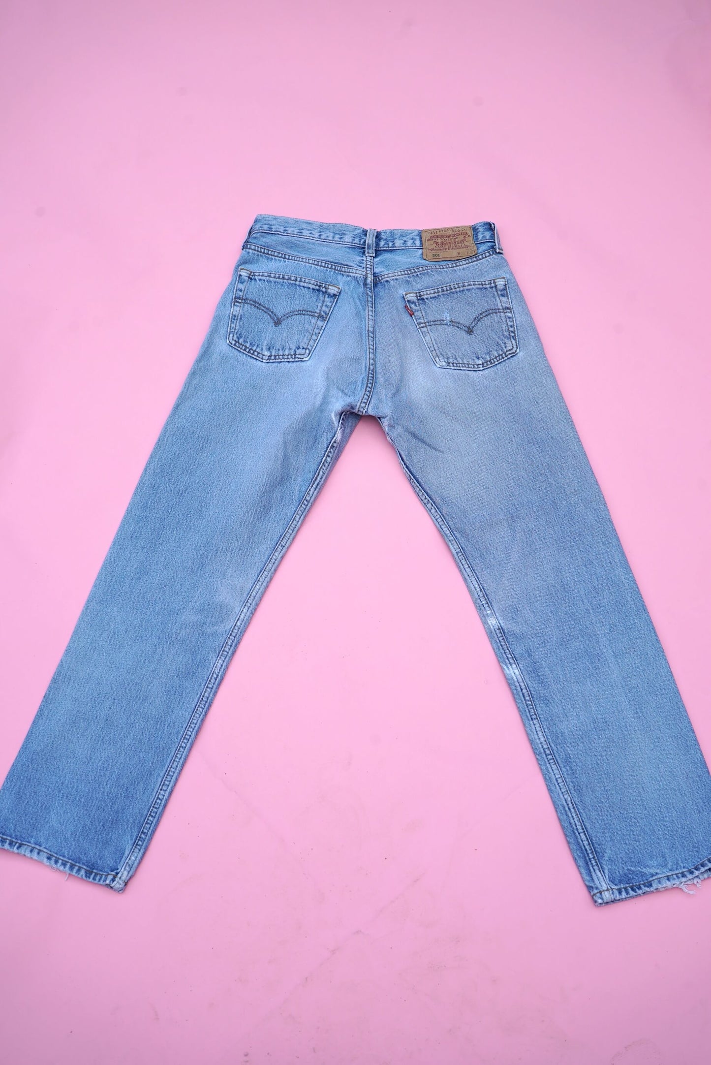 Vintage 90's Levi's 501 Women's Jeans W28-29 Light Blue