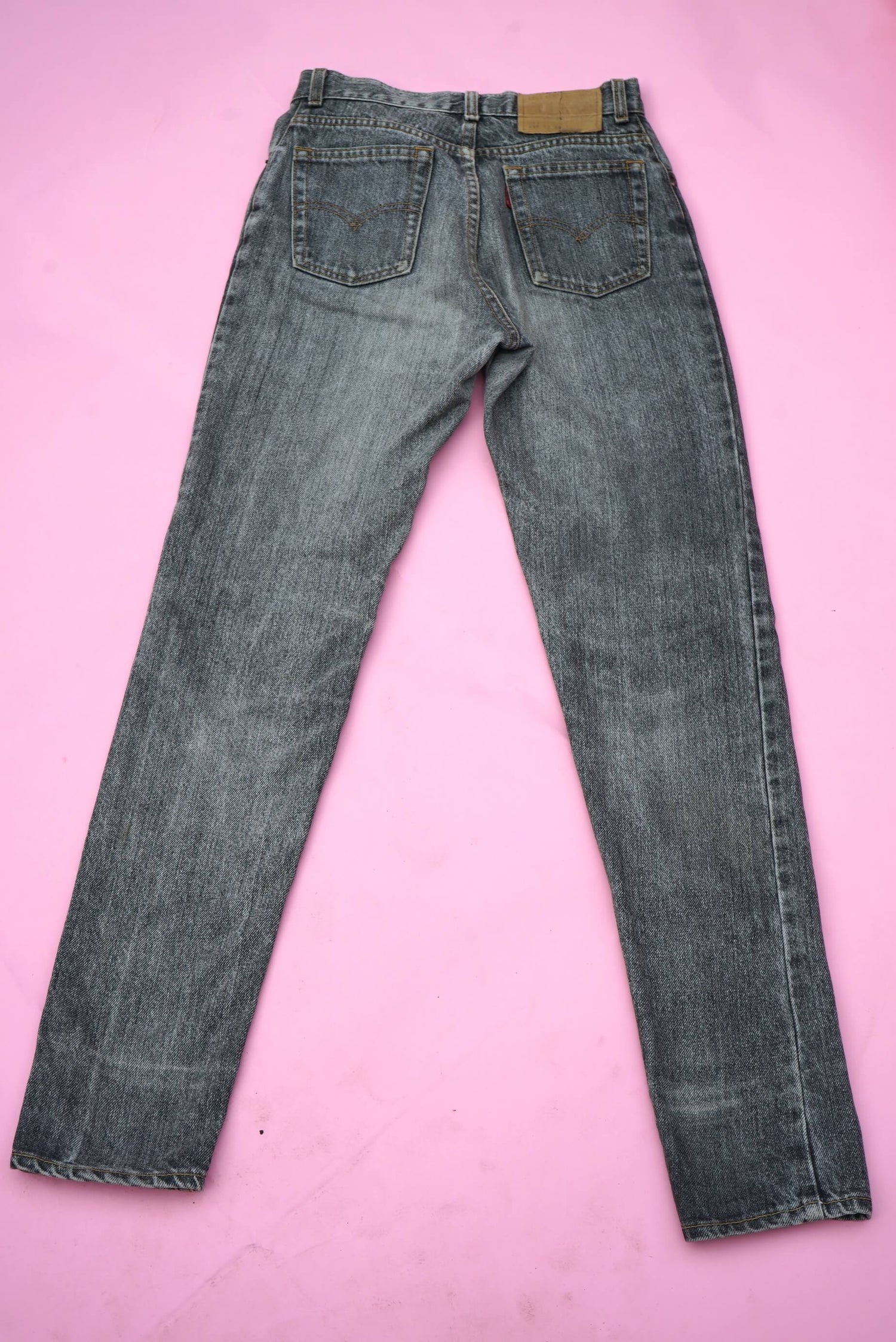 Vintage Levi's 522 Jeans High Rise Blue Denim Men Women Levis