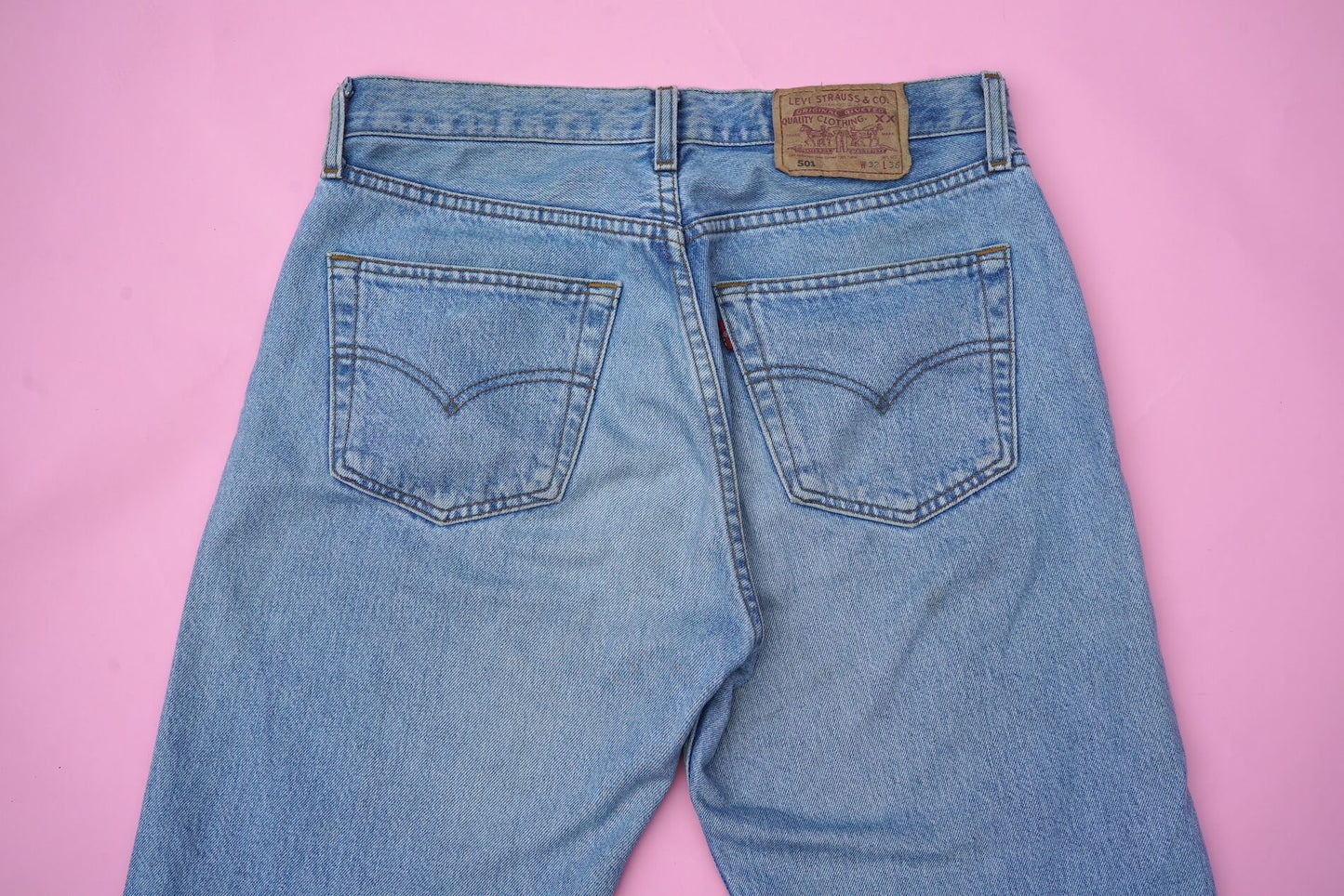 Vintage Light Blue Women's Levi's 501 Jeans W32 L34