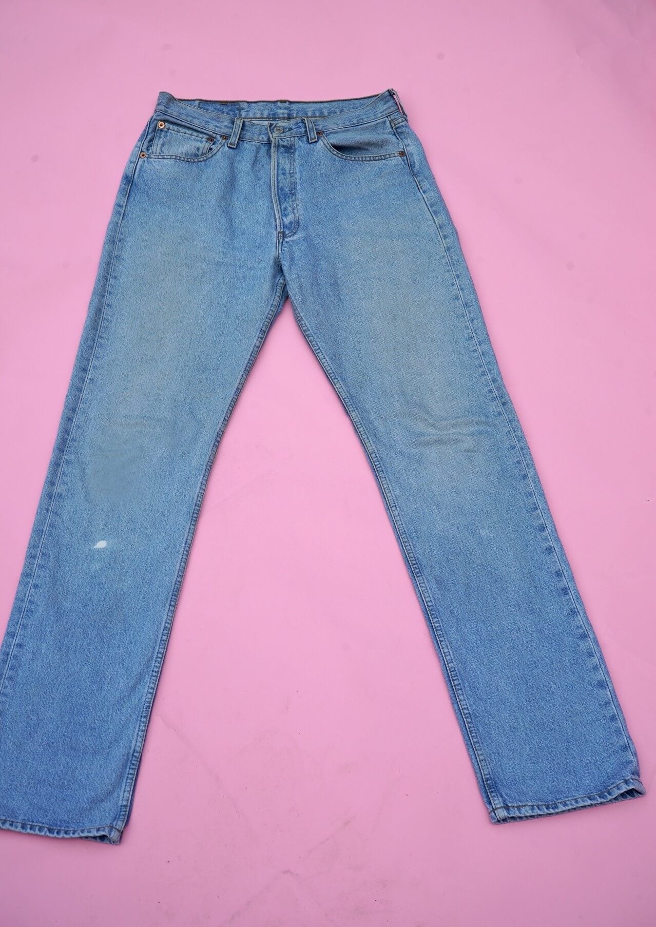 Vintage Light Blue Women's Levi's 501 Jeans W32 L34
